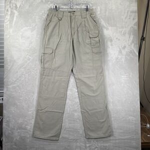 5.11 Tactical Pants men's 32x34 Canvas Ripstop Cargo Pockets Workwear Outdoor